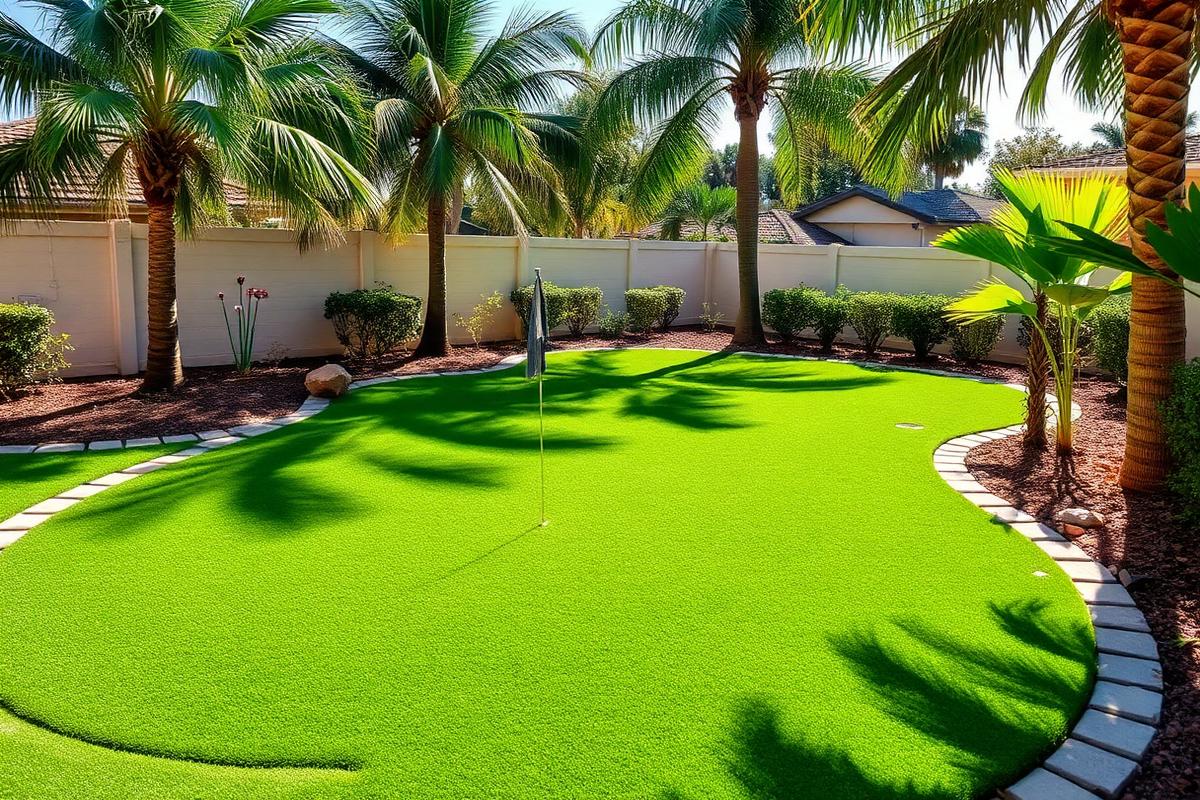 Backyard Putting Green