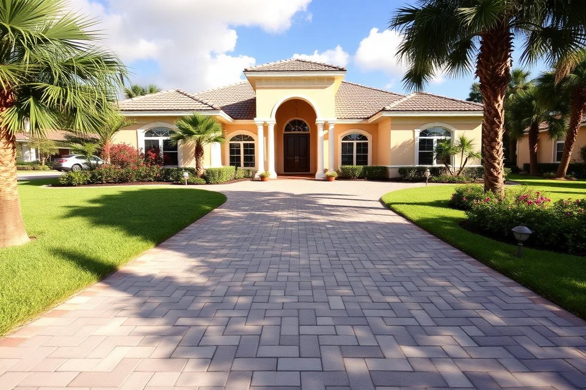 Paver vs. Concrete Driveways in Florida: What Lasts Longer?